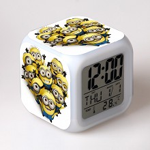 Despicable Me multi-color clock（no battery）