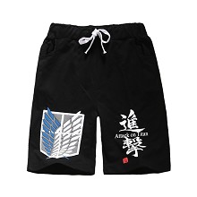 Attack on Titan middle pant/short trouser