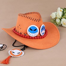 One Piece ACE cos hat