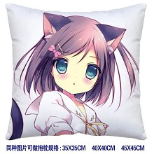 The HENTAI prince and the stony cat two-sided pillow 4028