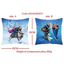 Frozen two-sided pillow(45X45)BZ876