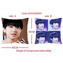 EXO star two-sided pillow(45X45)BZ891