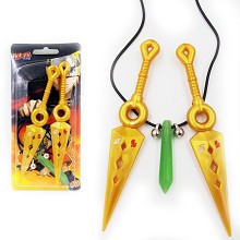 Naruto cos weapons+necklace