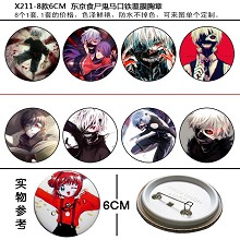 Tokyo ghoul pins brooches set(8pcs a set)X211