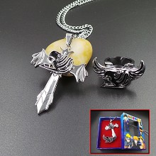 Fairy Tail necklace+ring