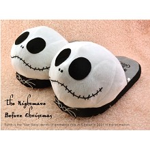 The Nightmare Before Christmas plush slippers a pair