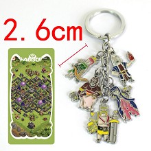 Clash of Clans key chain
