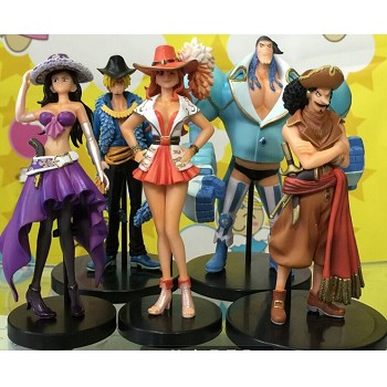 One Piece figures set(5pcs a set)