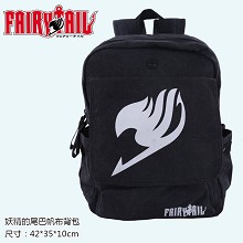 Fairy Tail canvas backpack bag