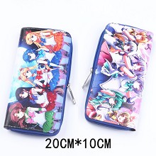 Sailor Moon anime pu long wallet/purse
