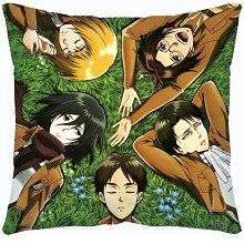 Attack on Titan anime two-sided pillow