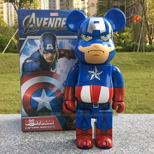 Bearbrick cos Captain America figure