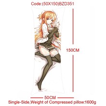 Sword Art Online anime single side pillow 50*150
