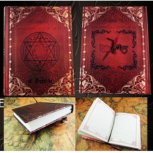Fate stay night anime hard cover notebook(120pages)