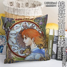 Nausicaä of the Valley of the Wind anime two-sided cotton fabric pillow