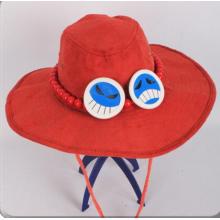 One Piece Portgas D Ace anime cosplay hat