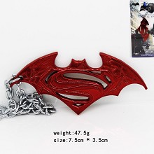 Batman VS Superman necklace