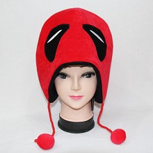 Deadpool anime plush hat