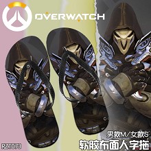 Overwatch anime slippers shoes a pair