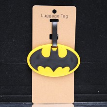 Batman anime luggage tag