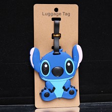 Stitch anime luggage tag