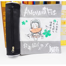 Anohana anime pen bag