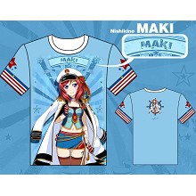 Lovelive Nishikino Maki anime t-shirt