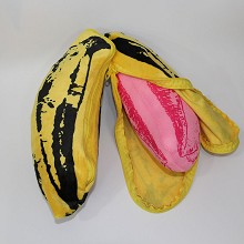 10inches banana anime plush pen bag