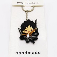 Attack on Titan anime two-sided key chain