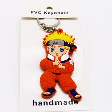 Naruto anime two-sided key chain