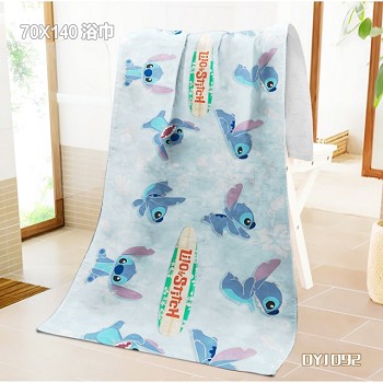 Stitch anime bath towel(700X1400mm)