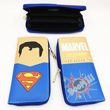 Super man long wallet