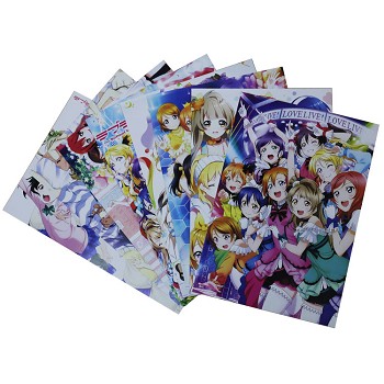 Lovelive anime posters(8pcs a set)