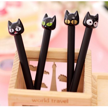 The black cat anime pens set(12pcs a set)random