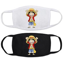 One Piece anime masks set(2pcs a set)