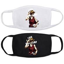 One Piece anime masks set(2pcs a set)