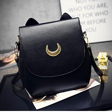 Sailor Moon anime satchel shoulder bag(black)