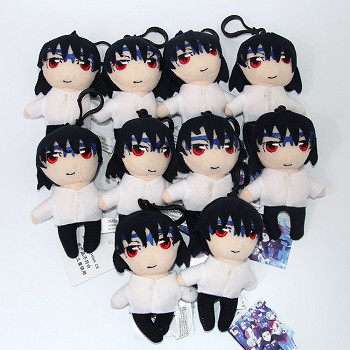 4.8inches Yuri on ice anime plush dolls set(10pcs a set)