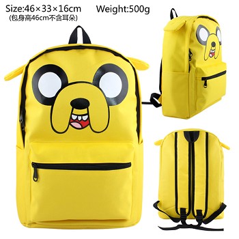 Adventure Time Jake anime backpack bag