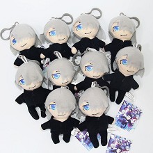 4.8inches Yuri on ice anime plush dolls set(10pcs a set)