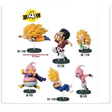 WCF Dragon Ball anime figures set(6pcs a set)