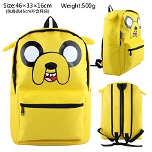 Adventure Time Jake anime backpack bag