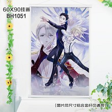 Yuri on ice anime wall scroll