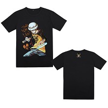 One Piece Law anime cotton t-shirt