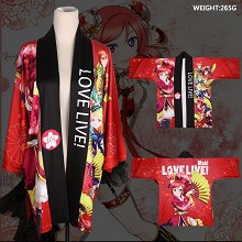 Lovelive Maki Nishikino anime kimono cloak mantle hoodie