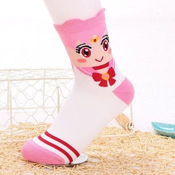 Sailor Moon anime cotton socks a pair