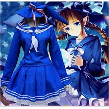 Wadanohara and the Great Blue Sea cosplay dress cloth a set