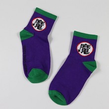 Dragon Ball anime cotton short socks a pair