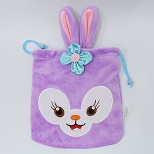 Duffy rabbit plush drawing bag