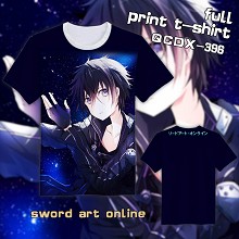 Sword Art Online anime full print t-shirt